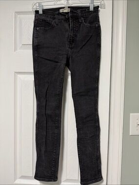 Madewell Black Women’s High-Rise Skinny Jeans
